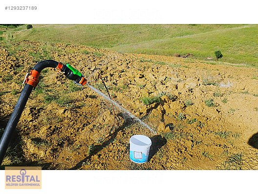 ASFALTA YAKIN 8300 m2 SUYU OLAN SATILIK BAHÇE