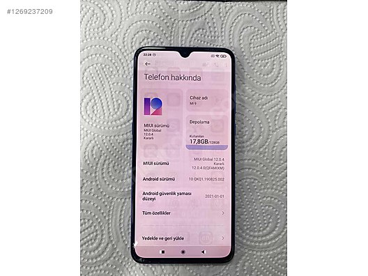 İkinci El ve Sıfır Alışveriş / Cep Telefonu & Aksesuar / Cep Telefonu / Xiaomi / Mi 9