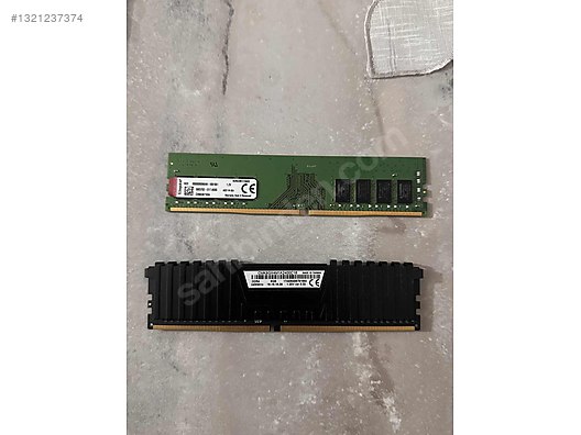 8x2 16GB 2400MHZ CL16 DUAL CHANNEL RAM sahibinden.comda - 1321237374