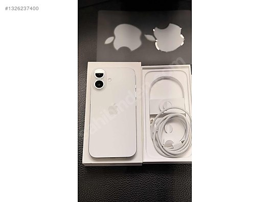 Apple / iPhone 16 / İphone 16 white sahibinden.comda - 1326237400