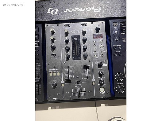 2x Pioneer CDJ-350 + Pioneer DJM-400 Orijinal Hardcase sahibinden