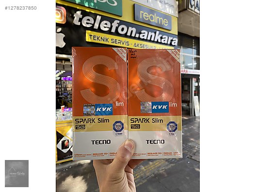 İkinci El ve Sıfır Alışveriş / Cep Telefonu & Aksesuar / Cep Telefonu / Tecno / Spark Slim 5G