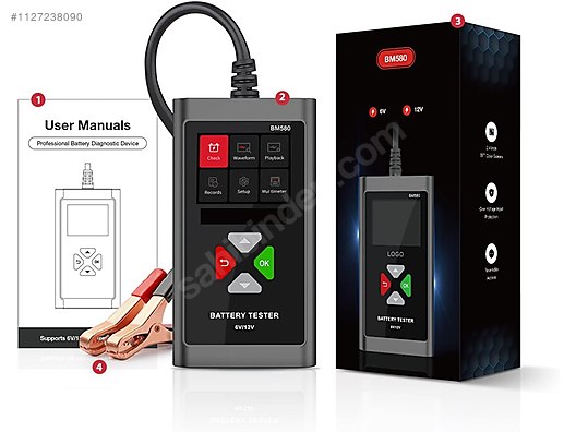 İkinci El ve Sıfır Alışveriş / Teknik Elektronik / Test & Ölçüm Cihazı / Akü Test Cihazı
