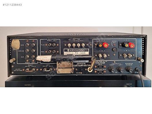 KENWOOD アンプ Kenwood Receiver Amfi - Kenwood Tk-140X kadife gibi ses, dinlemeye