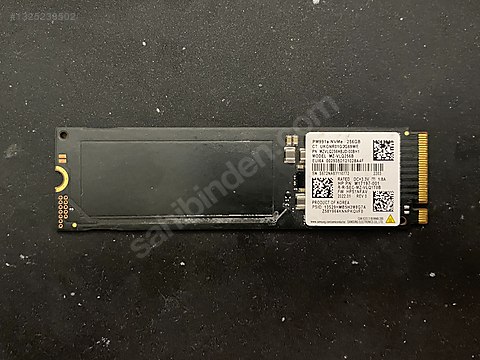 Samsung 256GB NVMe SSD 3枚 SAMSUNG 256GB NVME SSD sahibinden.comda - 1325238502