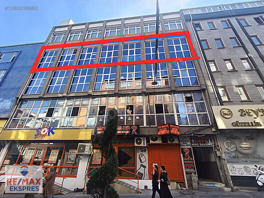 YÜRÜYÜŞ YOLUNDA TABELA DEĞERİ YÜKSEK SATILIK 350 m² İŞHANI KATI #1280238663