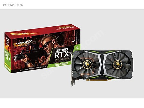 Manli GeForce RTX 2060 Super Gallardo SIFIR GİBİ 1 AYLIK