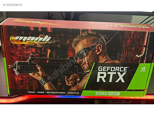 Manli GeForce RTX 2060 Super Gallardo SIFIR GİBİ 1 AYLIK