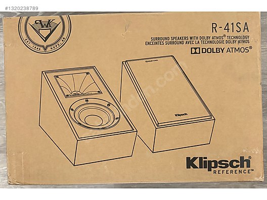 SIFIR] KLIPSCH REFERENCE R-41SA ATMOS R41SA SET (1 ÇİFT) on