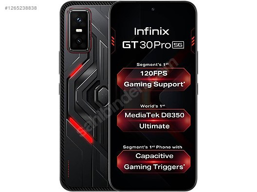 İkinci El ve Sıfır Alışveriş / Cep Telefonu & Aksesuar / Cep Telefonu / Infinix / GT 30 Pro