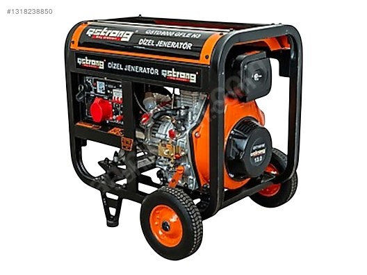 QSTRONG 9000 DUAL JENERATÖR TRİFAZE 8KVA MONOFAZE 7KVA - Türkiye