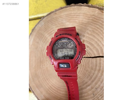 Casio CAS O G SHOCK DW6900 FOX F RE RED KOLEKS YONLUK at