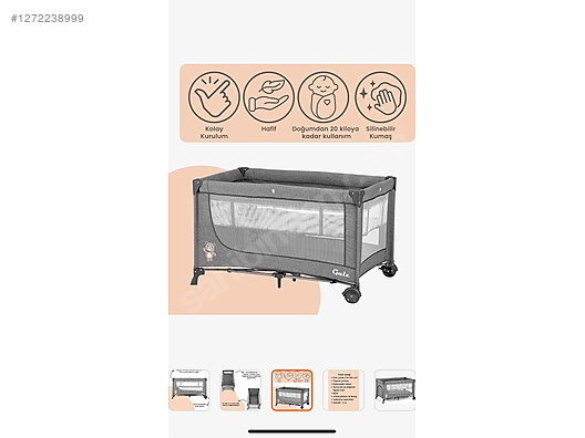 İkinci El ve Sıfır Alışveriş / Anne & Bebek / Mobilya / Park Yatak