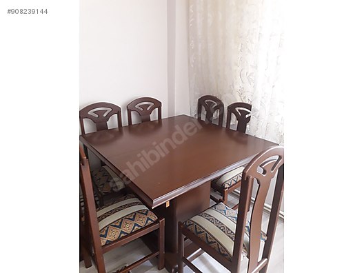 Yemek Masasi Ceviz Inegol Mobilya Masa Fiyatlari Ve Yemek Odasi Mobilyalari Sahibinden Com Da 908239144