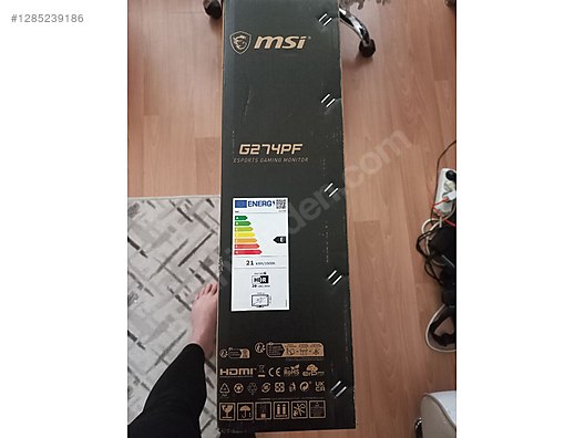 İkinci El ve Sıfır Alışveriş / Oyunculara Özel / Oyuncu Ekipmanları / Oyuncu Monitörü / MSI