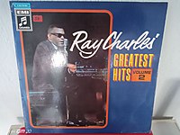 Ray Charles Greatest Hits Volume 2 1960 lar dönem Almanya baskı