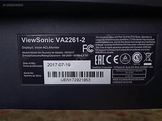 İkinci El ve Sıfır Alışveriş / Bilgisayar / Monitör / LED & LCD Monitör