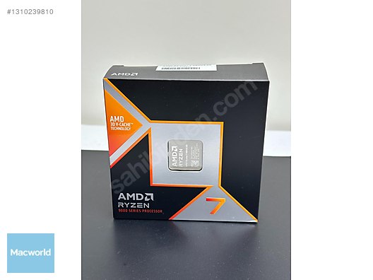 AMD Ryzen 7 9800X3D Sekiz Çekirdek 4.7 GHz İŞLEMCİ + KUTULU