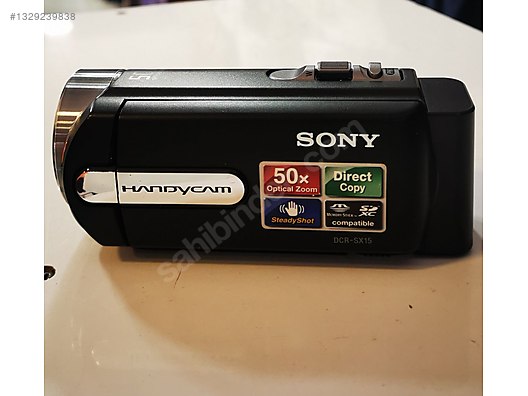 Sony handycam dcr-sx15 sahibinden.comda - 1329239838