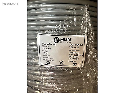 İkinci El ve Sıfır Alışveriş / Bahçe & Yapı Market / Yapı Malzemeleri / Elektrik Tesisatı / Kablo