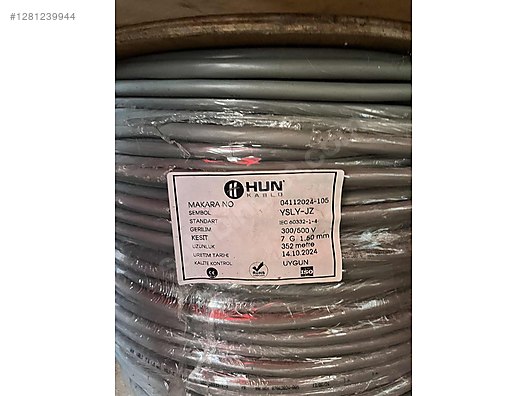 Kumanda kabloları YSLY - Kablo ve Yapı Malzemeleri sahibinden.com'da