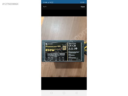 Used & Brand New Items / Computers / Desktops / Desktop Components / Power Supplies