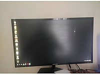 oyuncu Büyük monitör