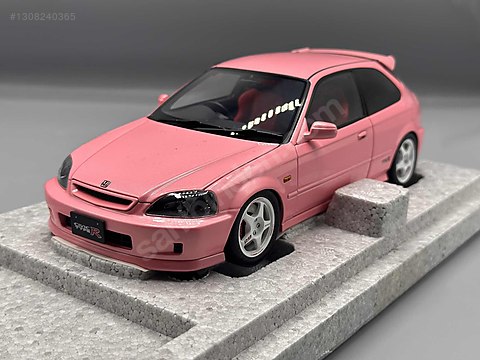 Motorhelix Honda Civic Typer Ek9 Customized Sweet Pink Limited on