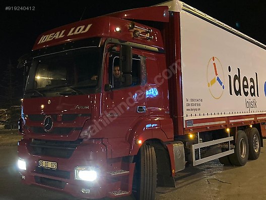 mercedes benz axor 2640 model 565 000 tl sahibinden satilik ikinci el 919240412