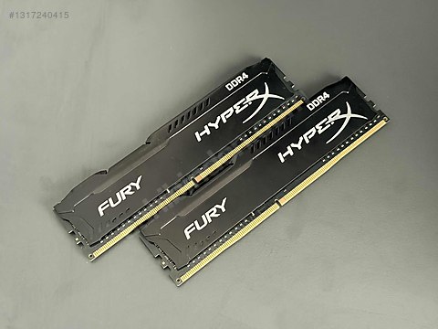 Kingston HyperX Fury 16GB (2x8GB) DDR4 2666MHz CL16 RAM sahibinden