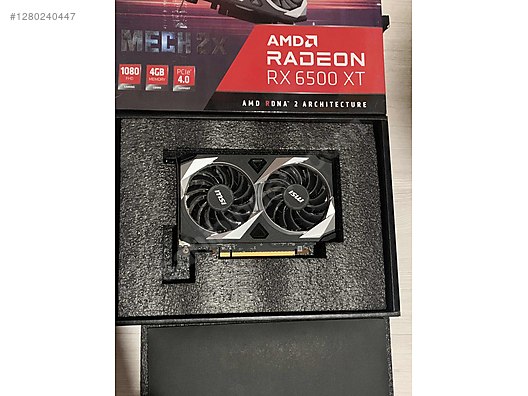 MSI RX6500 XT - AMD Ekran Kartı İlanları sahibinden.com'da