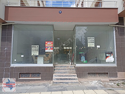 YILDIRIM İNŞAAT'TAN CADDE ÜZERİ SATILIK DÜKKAN #1105240481