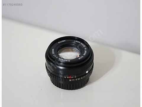 RICOH RIKENON 50mm f1.7 LENS - Ricoh SLR Lens Çeşitleri sahibinden.com ...