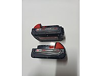 milwaukee m18 ..1.5 amper 2 ad yedek batarya #1283240596