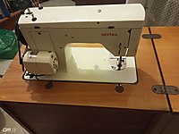 Zetina dikiş makinası