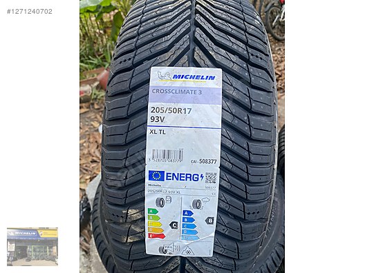 MİCHELİN 205/50 R17 93V XL TL CROSSCLIMATE 3 MI LASTİK on
