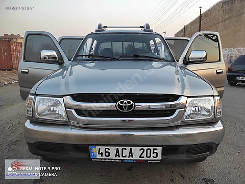 toyota hilux 2 4 d aracimiz modeline gore emsalsizdir sahibinden comda 980240851