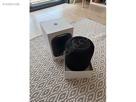 Apple HomePod 2. Nesil Midnight | Çok Az Kullanılmış | Kutulu