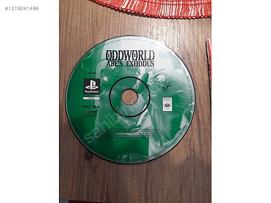 oddworld abe's exoddus ps1 on sahibinden.com - 1319241496