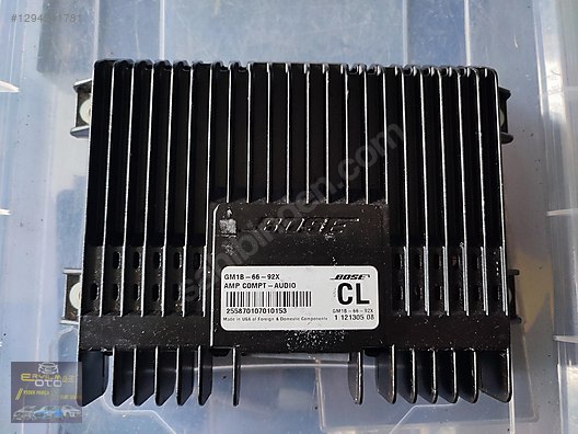 Otomobil & Arazi Aracı / Elektrik / MAZDA 6 AMFİ BOSE GM1B-66-92X