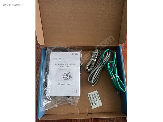 ZYXEL EX3301-T0 AX1800 FİBER DESTEKLİ SIFIR AYARINDA MODEM on
