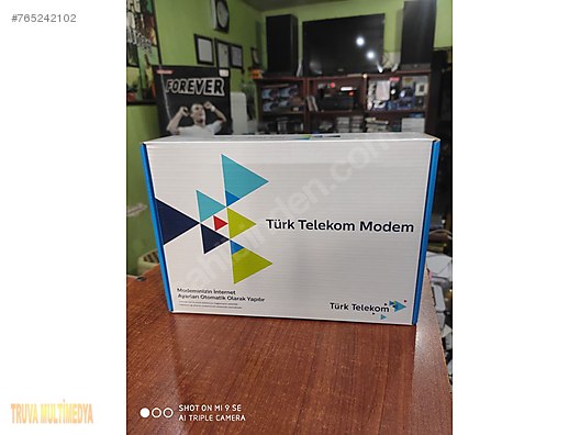 Turk Telekom Fsber Modem Sifir Kutusunda Magazadan Vdsl Modem