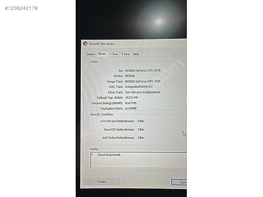 İkinci El ve Sıfır Alışveriş / Bilgisayar / Masaüstü / Modeller / MSI