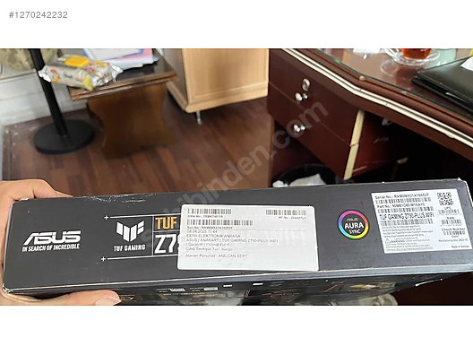 SIFIRA YAKIN ASUS TUF GAMİNG Z790 PLUS DDR 5 WİFİ ANAKART - Anakart ve Tüm Masaüstü Bilgisayar Parçaları sahibinden.com'da