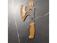 balta kamp baltası el yapımı deri kılıf