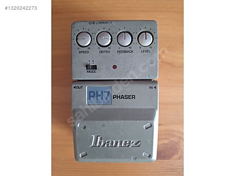 ギター Ibanez PH7 PHASER Efsane Ibanez ph7 phaser lesli pedalı - Efekt Pedalı ve Diğer