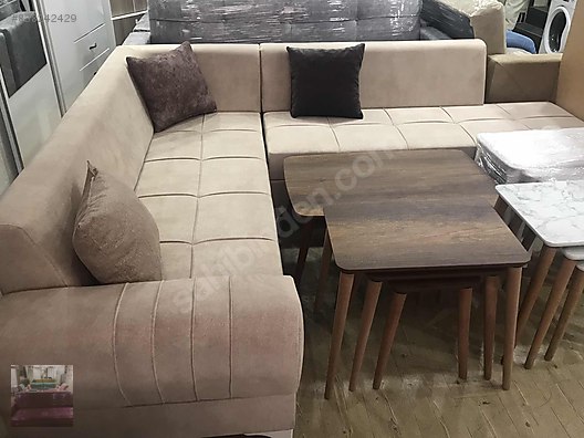 Imalattan L Kose Koltuk Takimi Yatak Olur Silinir Kumas Kose Koltuk Takimi Ilanlari Sahibinden Com Da 838242429