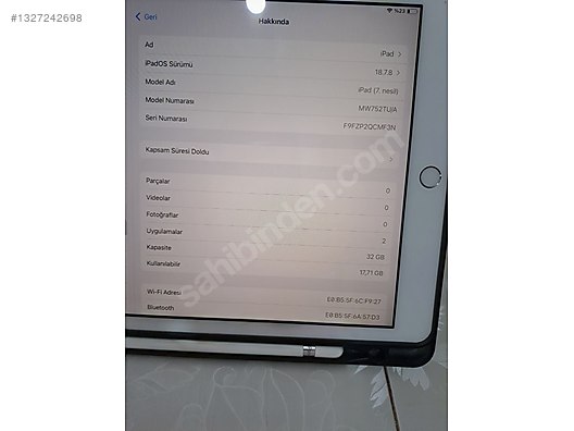 Apple iPad 7 32 GB Tablet - 1327242698