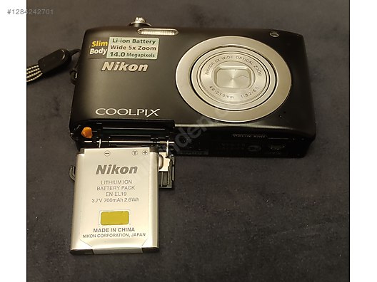 Compact / Nikon / Coolpix S2600 / Nikon Coolpix S2600 14.0MP Black