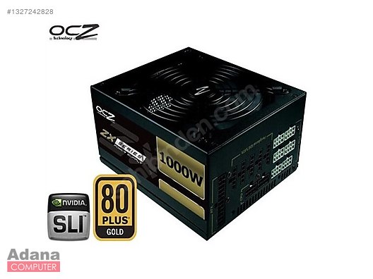 PC電源1000W 80PulsGold OCZ ZX1000W 80+ Gold Full Modüler Power Supply sahibinden.comda